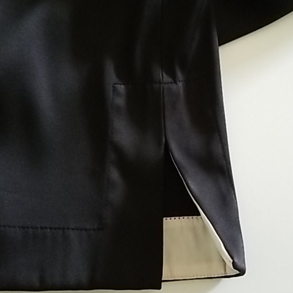 Black Satiny Long pant - Picture 4 of 8